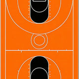 Energetic Playful Court Design(Orange)