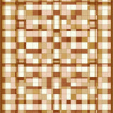 Modern Geometric Checker With Contemporary Grid(Beige)