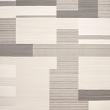 Modern Geometric Beige Linear Art(Gray)