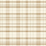 Modern Beige and Ivory Plaid Area Featuring Distinctive Checkered Motif(Beige)