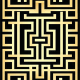 Stylish Monochrome Design(Gold)