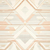 Artisan Crafted Oval Floor with Geometric Abstract Diamond Design(Beige)