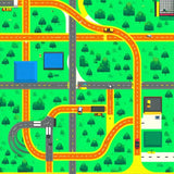 Colorful Urban Traffic Adventure(Green)