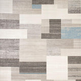 Artful Colorful Striped Motif(Gray)