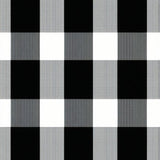 Chic Black and White Stripes(Black)