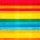 Abstract Rainbow Tiled Design(Red)