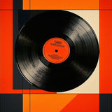 Vibrant Semi Circle Record Design(Black)
