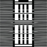 Contemporary Black and White Elegance(Black)