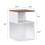 ODIKA Tokyo S Minimalist 3 Tier End Table - ODIKA