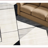 Geometric Monochrome Artistry(Black)
