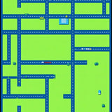 Colorful Cityscape Adventure Mat(Green)