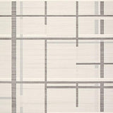 Modern Grid Runner for Kitchen Non Skid Hallway(Beige)