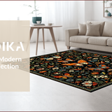 Intricate Nature Inspired Design Elements(Black)