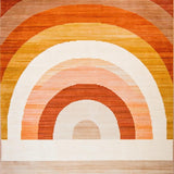 Vibrant Abstract Woven Aesthetic(Brown)