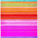 Eclectic Rainbow Wave Artistry(Blue)