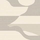 Minimalist Creamy Abstract Lines(Beige)