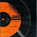 Eclectic Retro Music Motif(Orange)