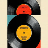 Contemporary Monochrome Vinyl Aesthetic(Black)