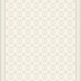Modern Geometric Area with Intricate Ivory and Beige(Beige)