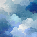 Modern Dreamy Sky Motif(Blue)