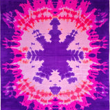 Lively Glittery Tie Dye Fantasy(Purple)