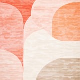 Artful Textured Geometric Composition(Orange)