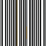 Timeless Black and White Stripes(Black)