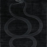 Abstract Coiled Form Aesthetic(Black)