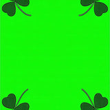 Youthful Fun Shamrock Design(Green)