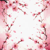 Graceful Modern Floral Fusion(Pink)