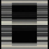 Artful Striped Lattice Style(Gray)