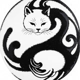 Black and White Animal Shower Mat Non Slip(Black)