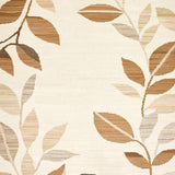 Modern Beige Area Waterproof Patio Leaf(Beige)
