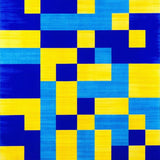 Dynamic Abstract Color Fusion(Blue)
