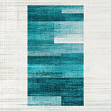 Modern Coastal Geometric Ocean Themed(Blue)