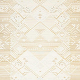 Boho Chic Neutral Toned Geometric Patterned Area For Modern Home(Beige)