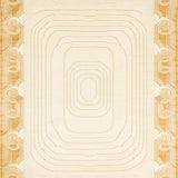 Modern Minimalist Area with Borders and Lines(Beige)