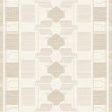 Modern Minimalist Area Neutral Beige Simple Geometric Shapes(Beige)
