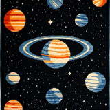 Vibrant Educational Celestial Motif(Black)