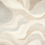 Refined Lantern Beige Front Door Abstract Swirls Entryway Area(Beige)