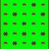 Elegant Forest Green Clover(Green)