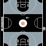 Fresh Urban Basketball Court Visual(Black)