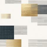 Modern Gray Textured Beige and Gold for Contemporary Spaces(White)