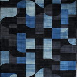 Abstract Monochrome Artful Design(Blue)
