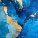Luxurious Bold Color Fusion(Blue)
