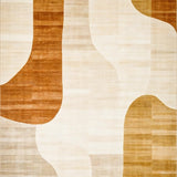 Artisan Crafted Abstract Brushstroke Neutral Home Decor(Beige)