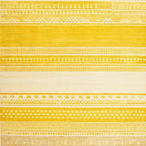 Artful Hand Woven Design(Yellow)