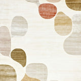 Abstract Retro With Non Slip Backing(Beige)