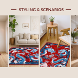 Captivating Mythological Elements Display(Red)