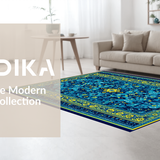Eclectic Colorful Ethereal Swirls(Blue)